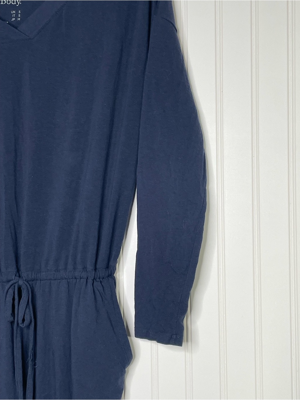 AnyBody Cozy Knit Long Sleeve Jumpsuit - Picture 4 of 9